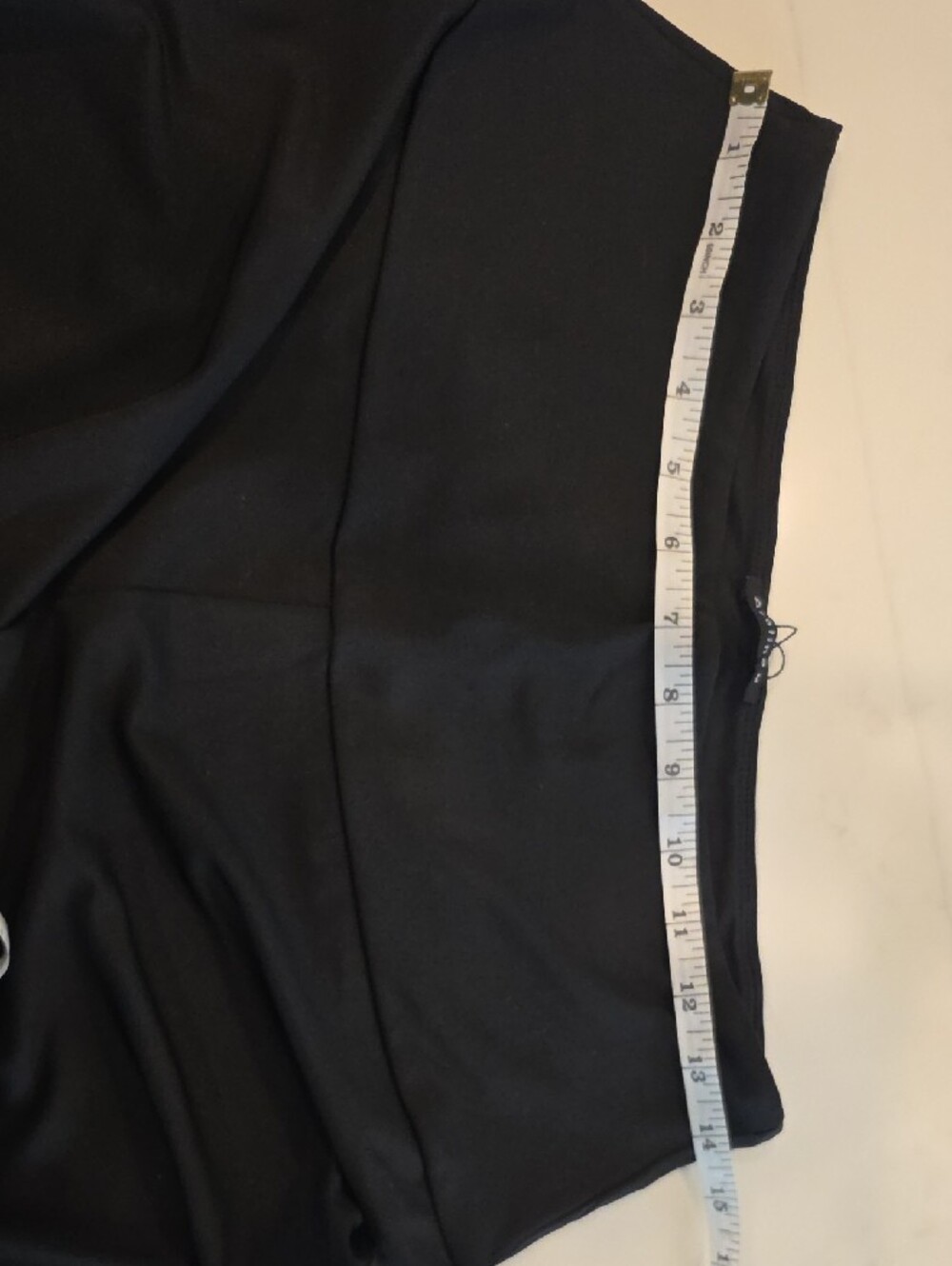 High-Waist Wide Leg Women's Palazzo Pants - Black - Picture 3 of 7